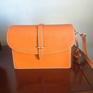 Dooney & Bourke Saffiano Leather Flap Crossbody (medium size)